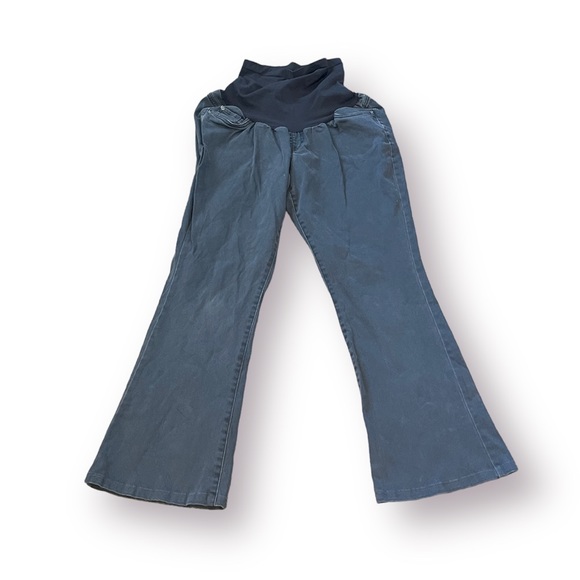Indigo Blue Pants - Indigo Blue Stretch Panel Maternity Jeans